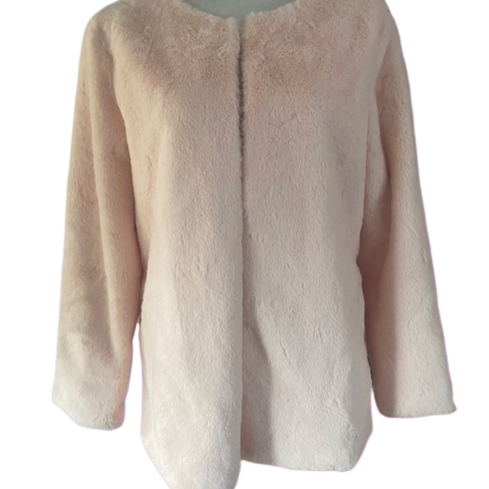 Elegant pink  Faux Fur Women's Jacket